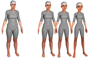 Appealing female avatars from {3D} body scans: Perceptual effects of stylization