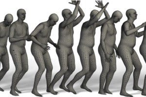 Towards Accurate Marker-less Human Shape and Pose Estimation over Time