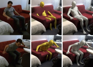 Resolving {3D} Human Pose Ambiguities with {3D} Scene Constraints