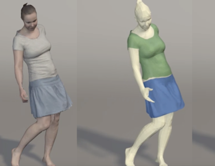 4D Movies Capture People in Clothing, Creating Realistic Virtual Try-on
