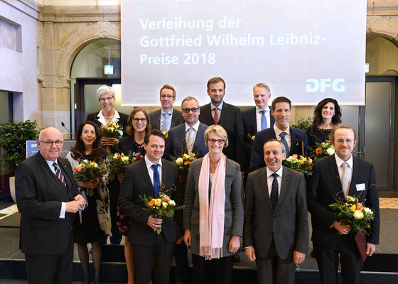 Preisverleihung Leibniz Preis 2018